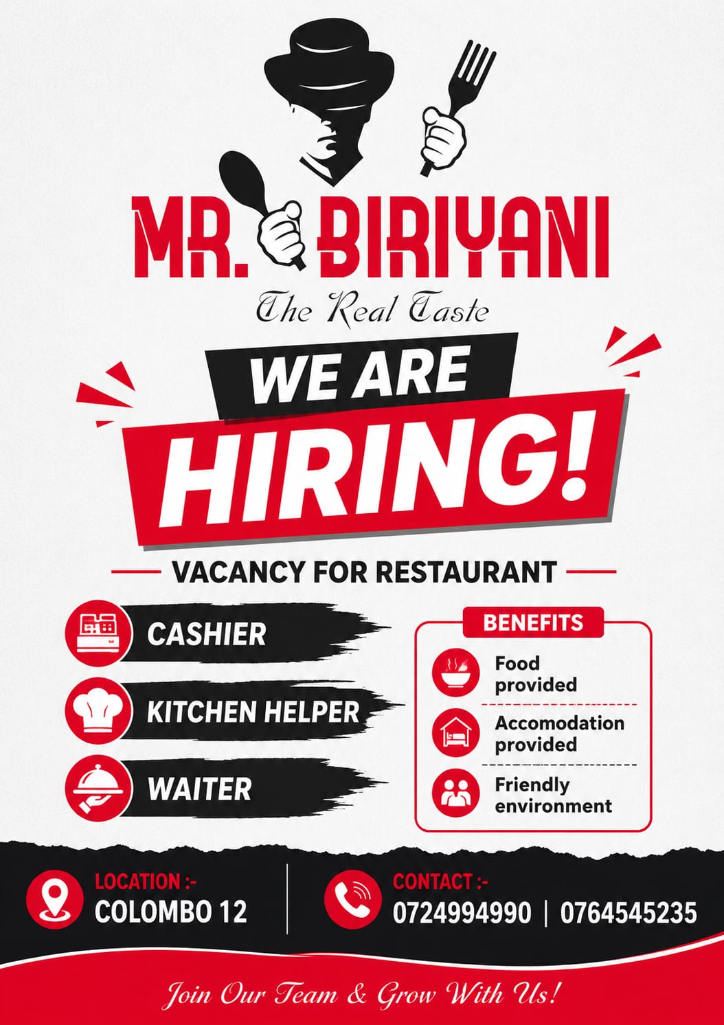 Cashier  at SKILLPOTS SRI LANKA Banner