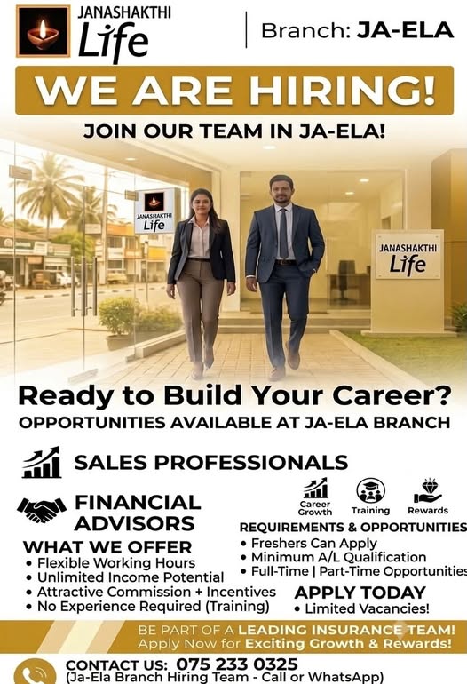 SALES PROFESSINALS at SKILLPOTS SRI LANKA Banner